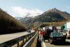 1837 Austria, Verkehr,Stau auf Tauernautobahn 1837 Austria, Verkehr,Stau auf Tauernautobahn